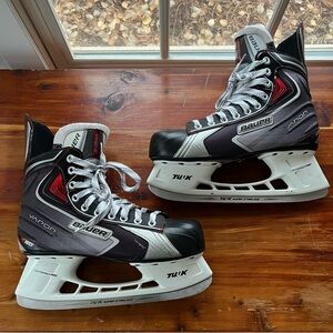 Bauer Vapor X50 Pro Black and Red Hockey Skates